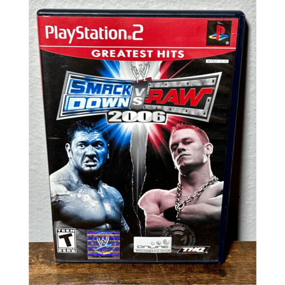 WWE SmackDown vs. Raw 2007 PS2 (Sony PlayStation 2, 2006) Complete CIB TESTED - Picture 1 of 10